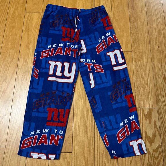 NWOT New York Giants Large Cozy Sleepwear Pants Official Team Apparel - Picture 1 of 2